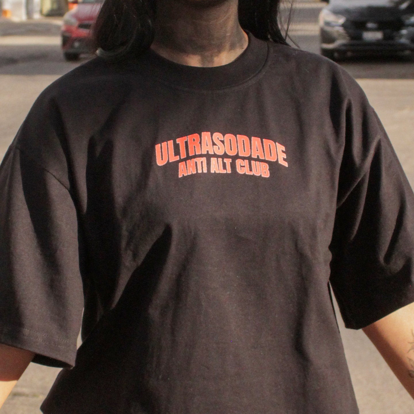 ULTRA SODADE ✧ OVERSIZED TEE BLACK