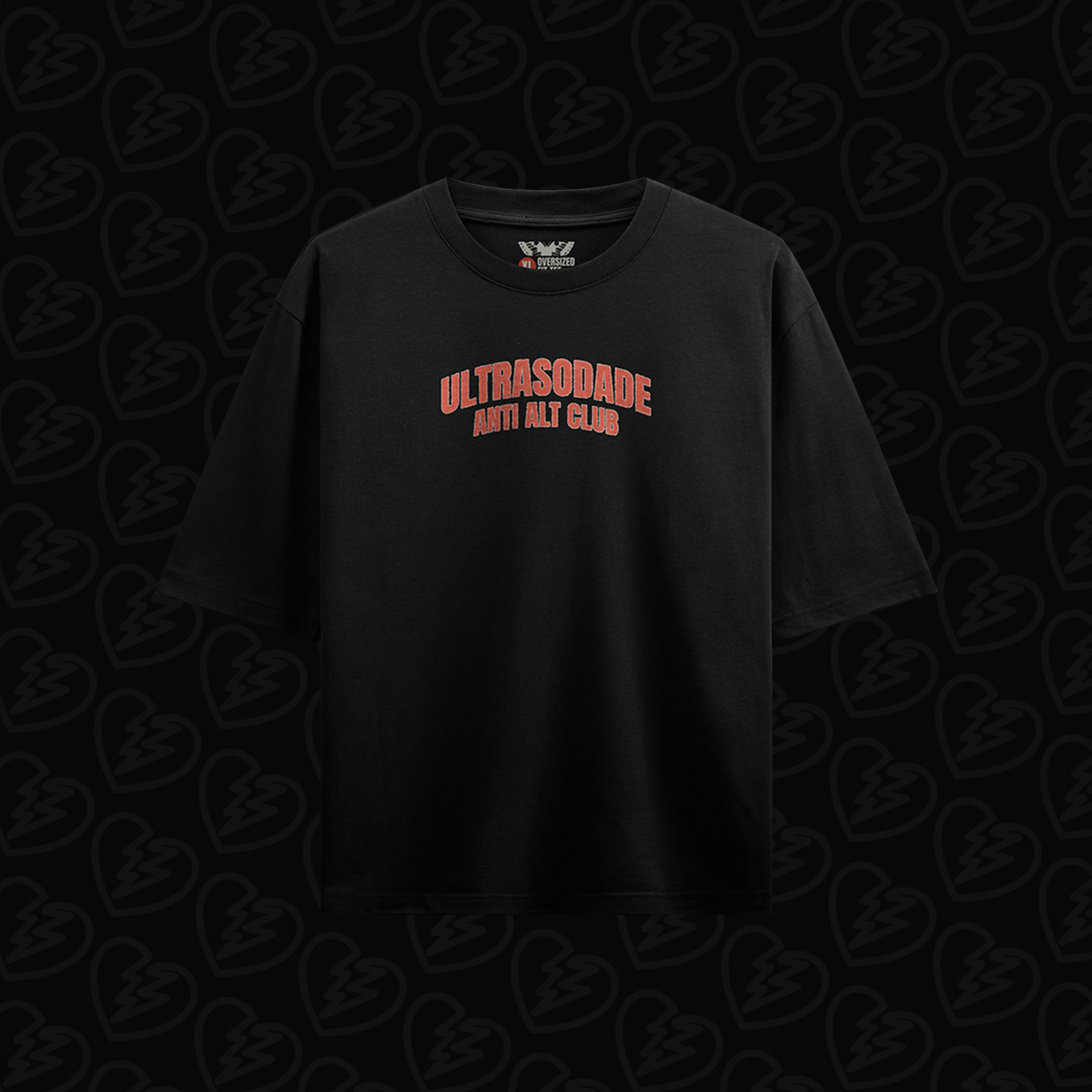 ULTRA SODADE ✧ OVERSIZED TEE BLACK